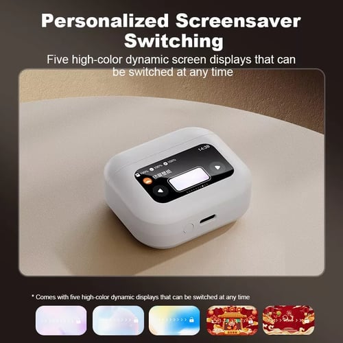 سماعات AirPods Pro بشاشة عرض تعمل باللمس